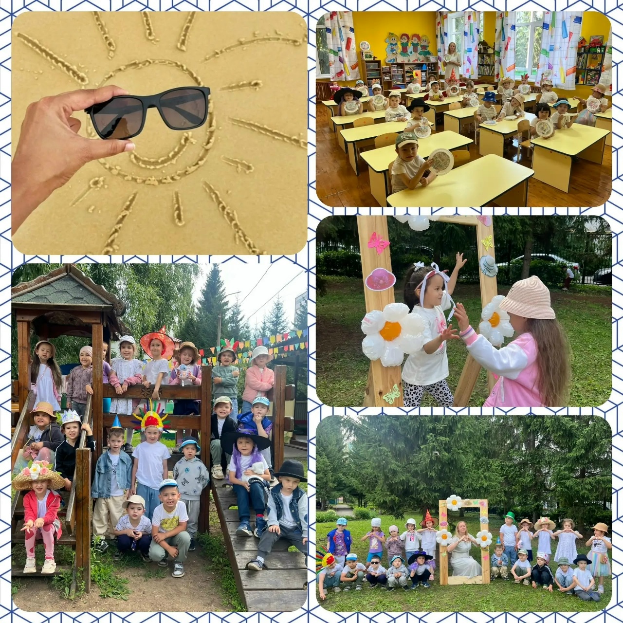 Шляпная вечеринка: белый день в детском саду!