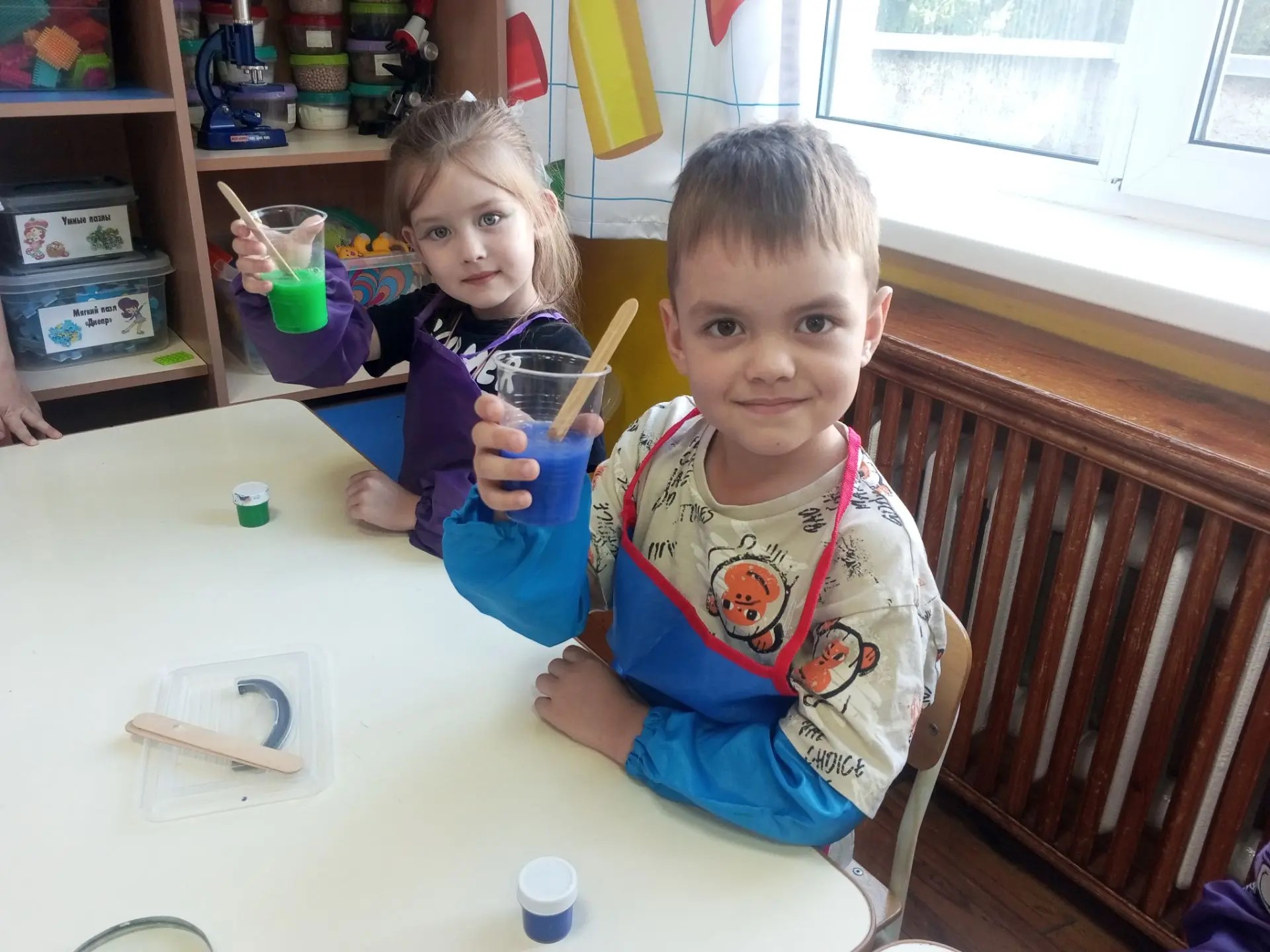 Эксперименты с водой в детском саду