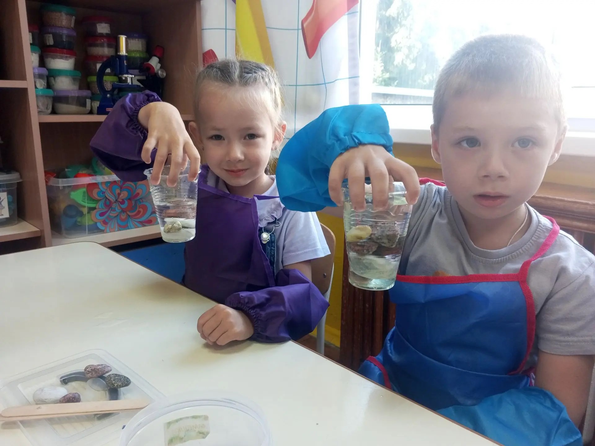 Эксперименты с водой в детском саду